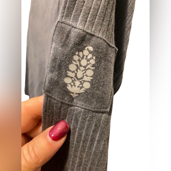 NWOT Free People flare pants and long sleeve top set Size L - Picture 4 of 7